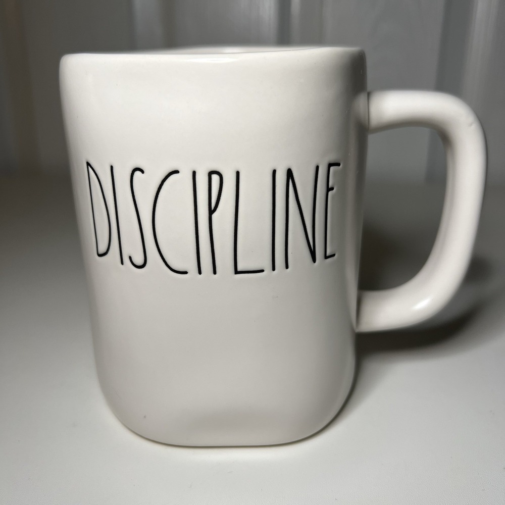 Rae‎ Dunn DISCIPLINE Mug